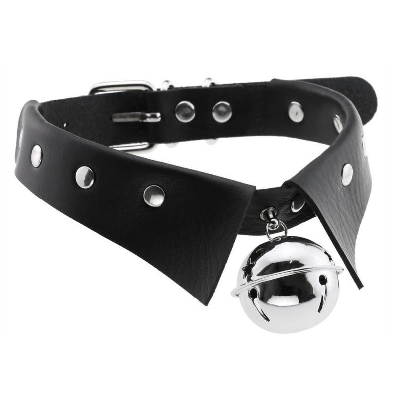 Joy Jewels Collier ras de cou avec Grelot Jing Noir